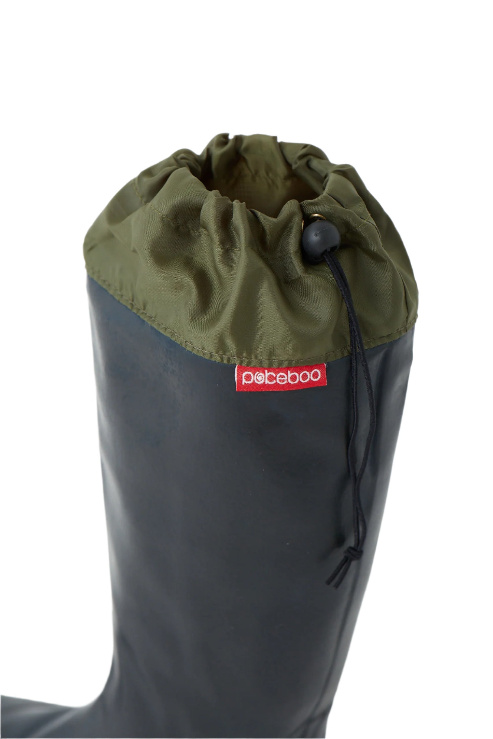 Pokeboo Tread - Faltbarer Gummistiefel - black