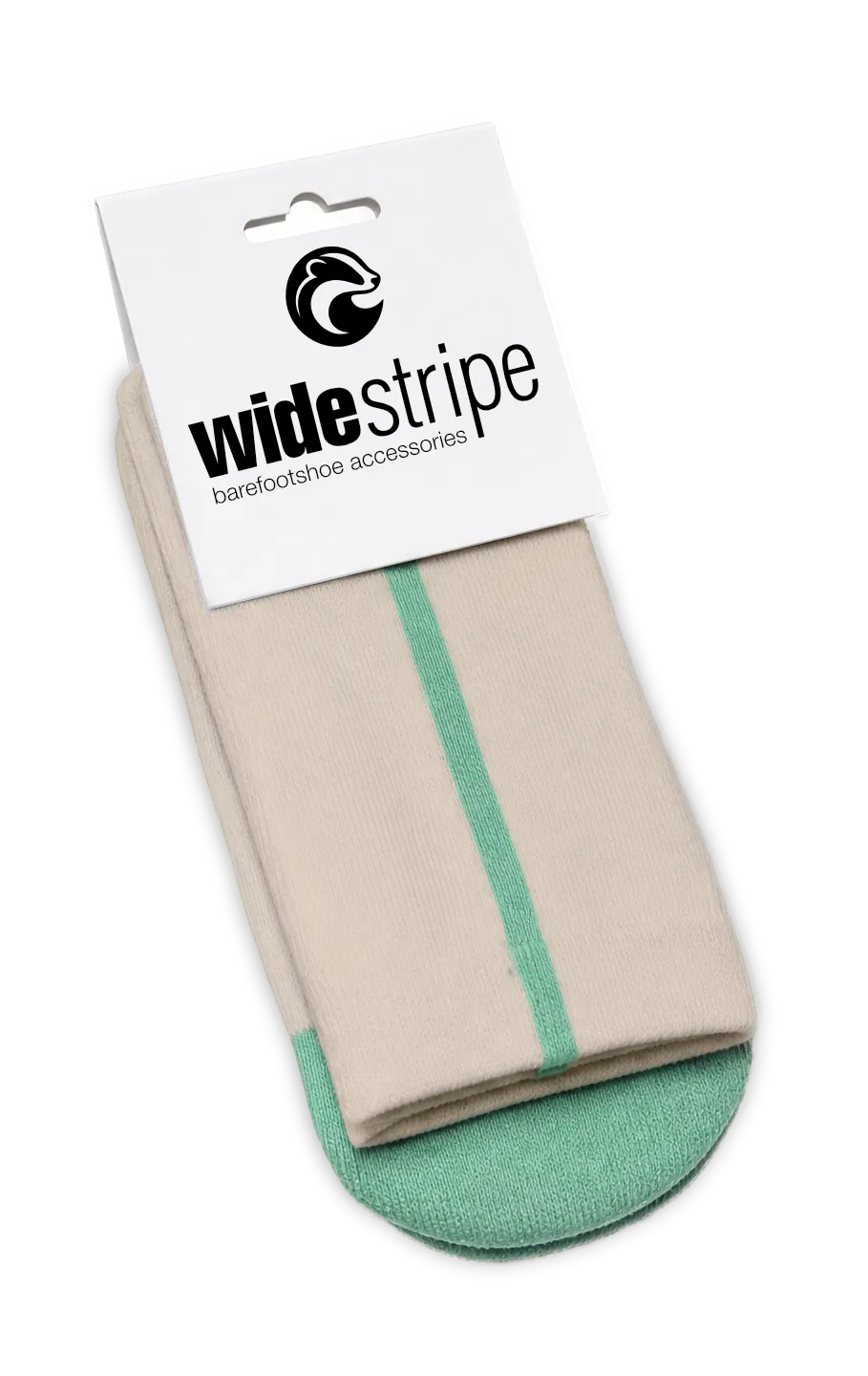 WideStripe Barfußsocken Kinder - beige