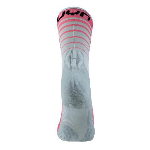 UYN Woman Runner´s Five Socks -  light grey/pink