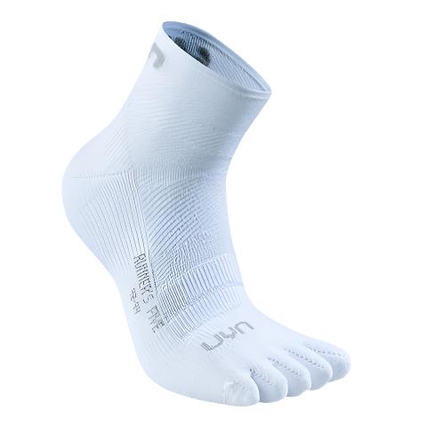 UYN Runner´s Five Low Cut Socks -  white