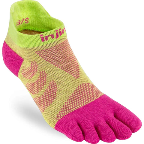 Injinji Women's Ultra Run No-Show - melon