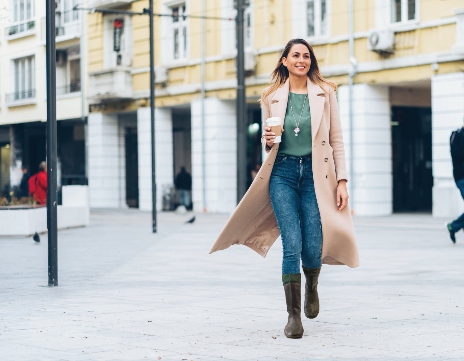 Pokeboo - Faltbarer Gummistiefel - charcoal