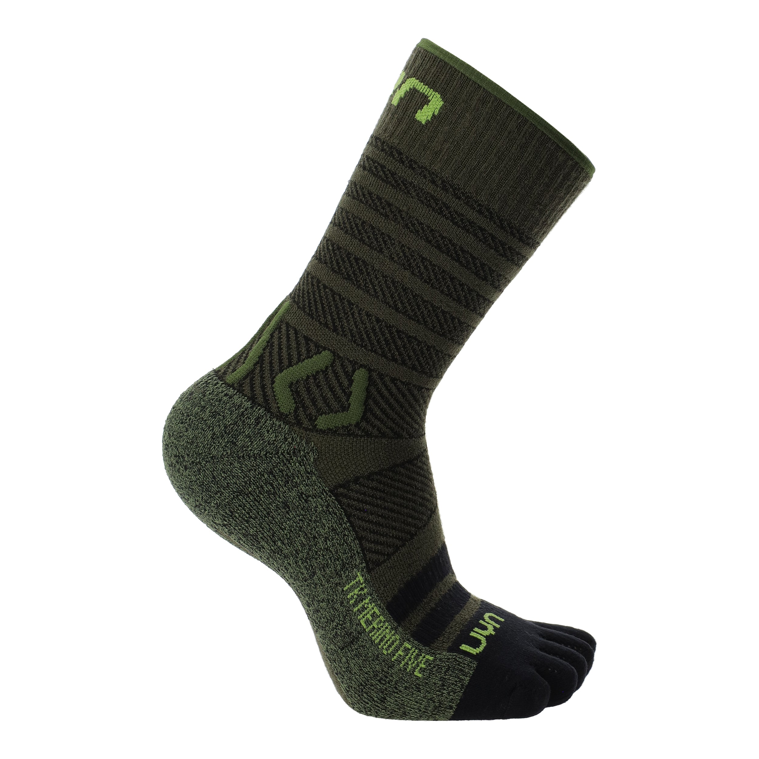 UYN Trekking Five Merino Socks -  military/black