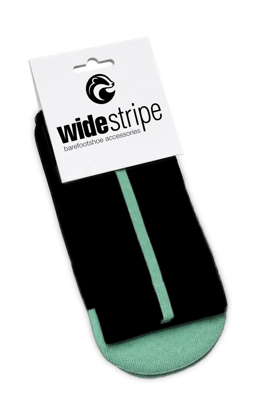 WideStripe Barfußsocken - schwarz
