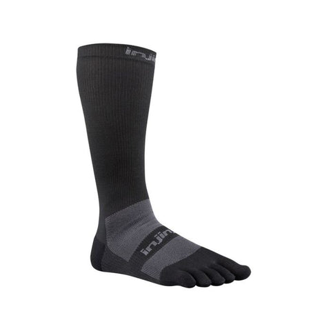 Injinji Compression - black - L (44,5-47)