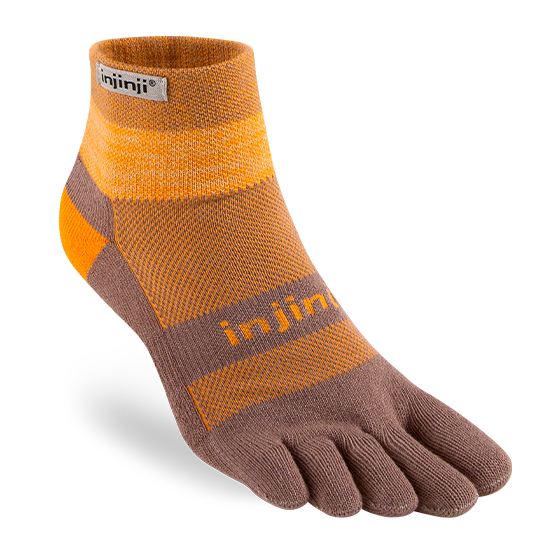 Injinji Trail Mini-Crew - earth L (EU44,5-46,5)