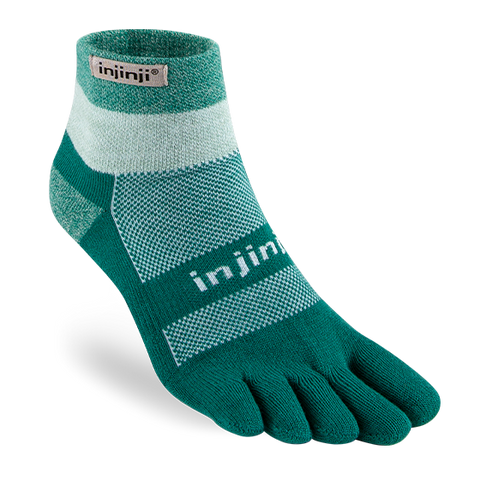 Injinji Trail Midweight Mini-Crew - sagebrush