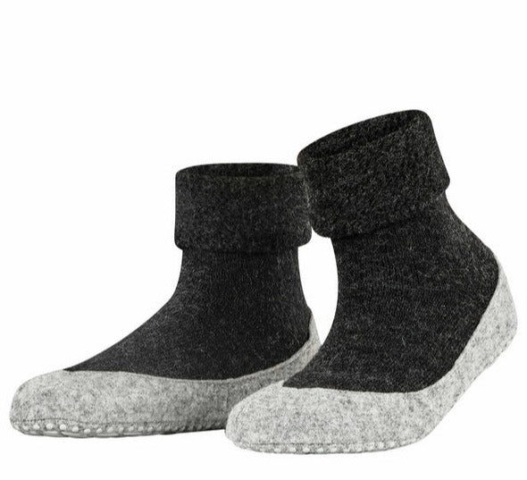 Falke Cosyshoe - Damen - anthracite mel.