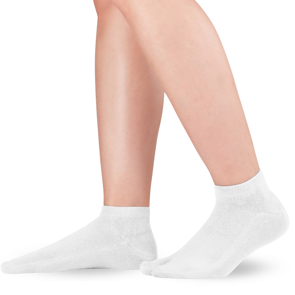 Knitido Tabi-Socken - kurz - weiß
