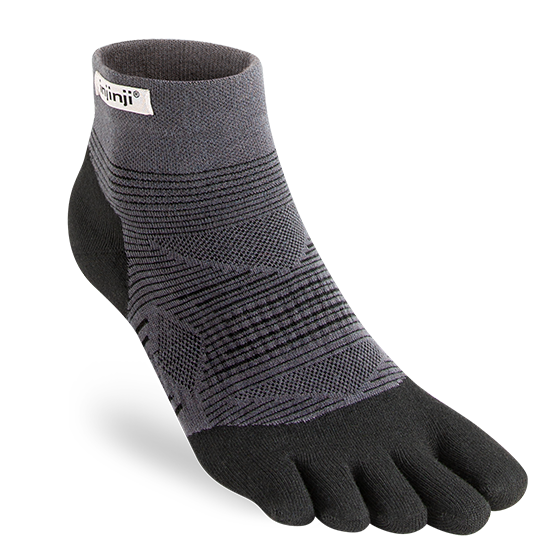 Injinji Run Mini-Crew - black