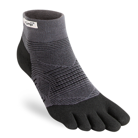 Injinji Run Lightweight Mini-Crew - black
