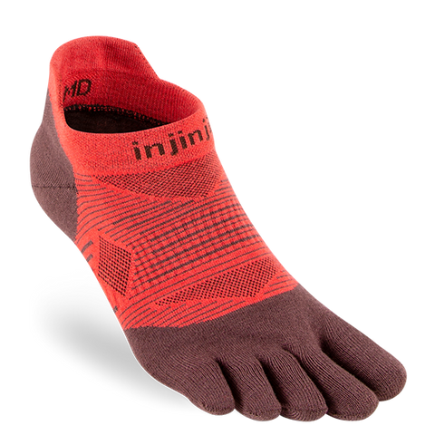 Injinji Run Lightweight No-Show - robin
