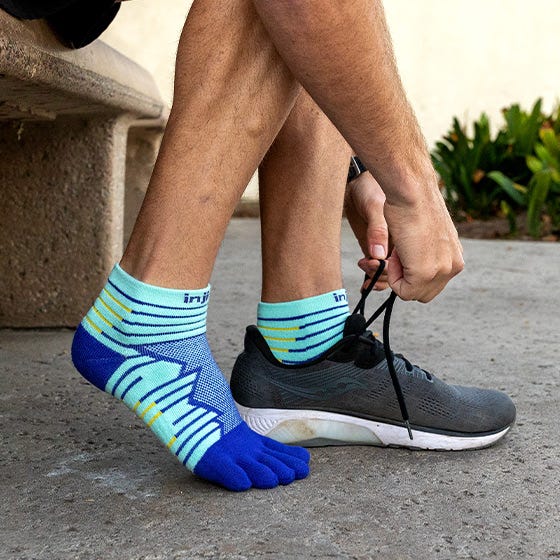 Injinji Ultra Run Mini-Crew - arctic