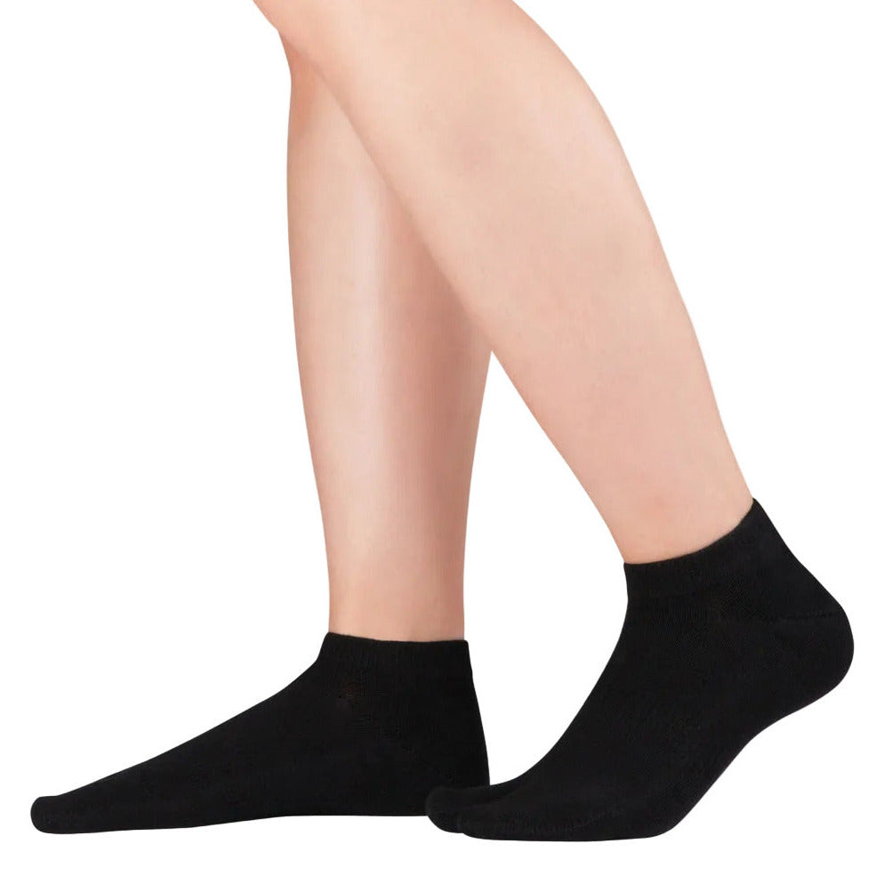 Knitido Tabi-Socken - kurz - schwarz
