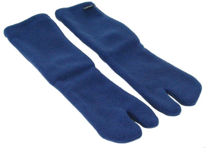 Polar Feet® Fleece Tabi Socken - denim