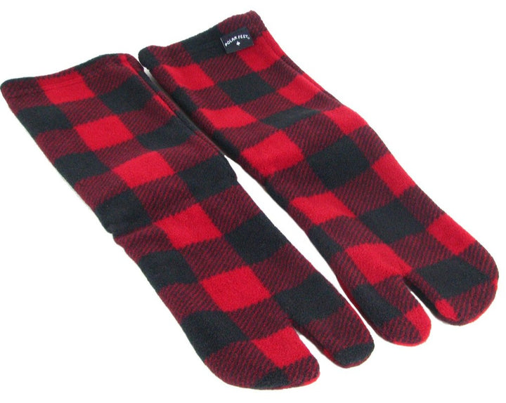 Polar Feet® Fleece Tabi Socken - lumberjack