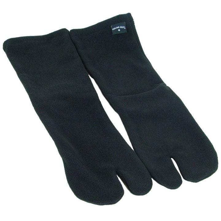 Polar Feet® Fleece Tabi Socken - schwarz
