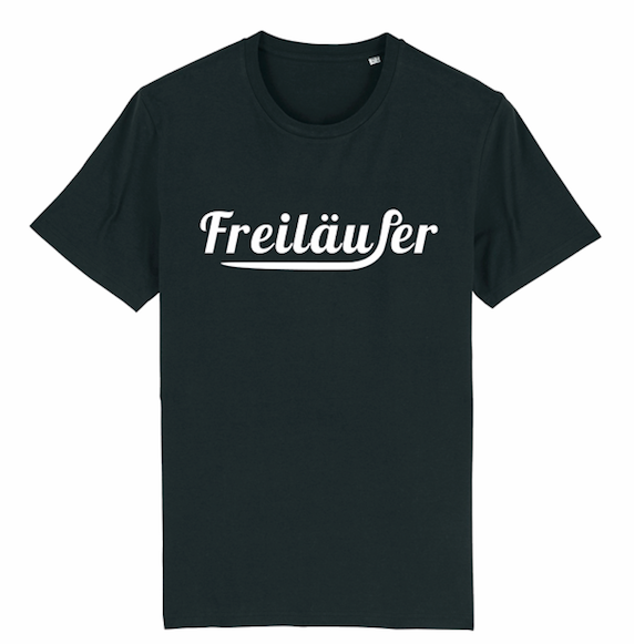 Freiläufer T-Shirt - schwarz - Größe S
