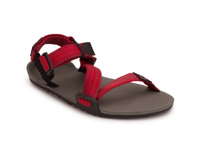 Xero Shoes Z-Trail Sandale Youth - Charcoal/Red pepper