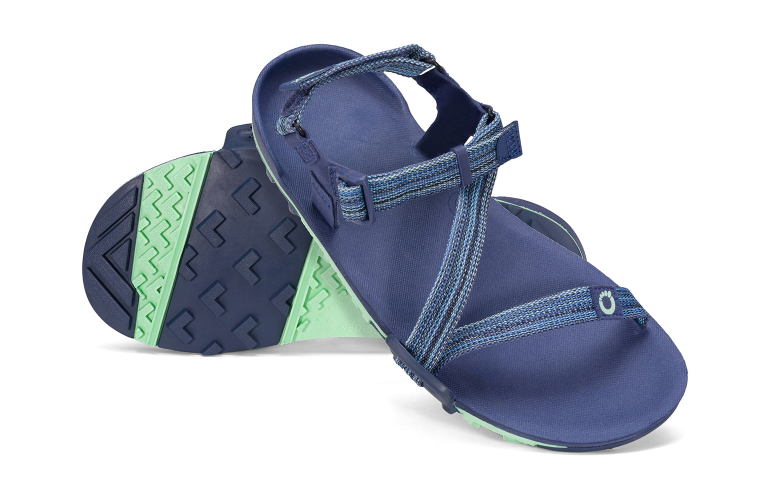 Xero Shoes Z Trail EV Sandale Damen blue indigo goFree Concepts